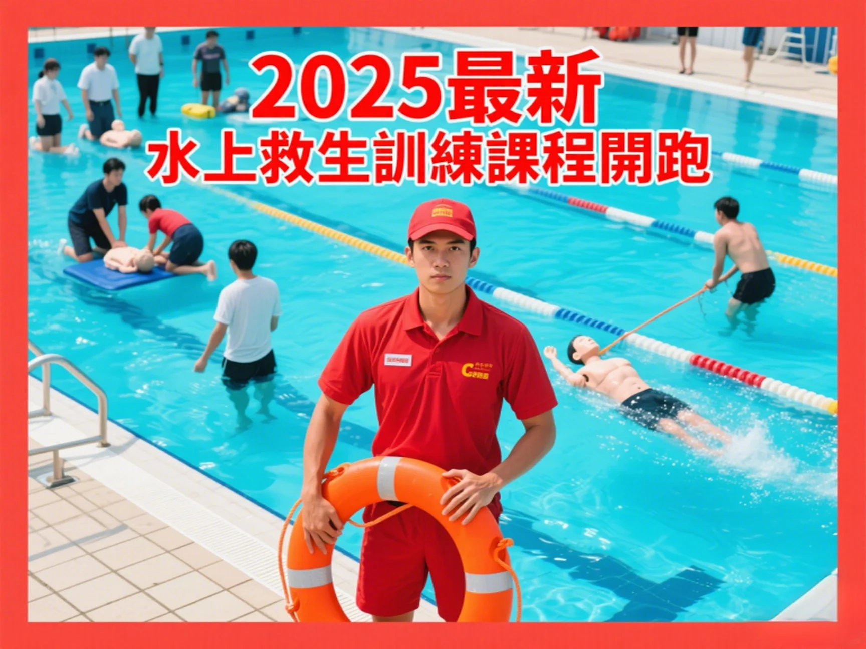 【2025最新水上救生訓練課程】小編帶你掌握救命關鍵技能！
